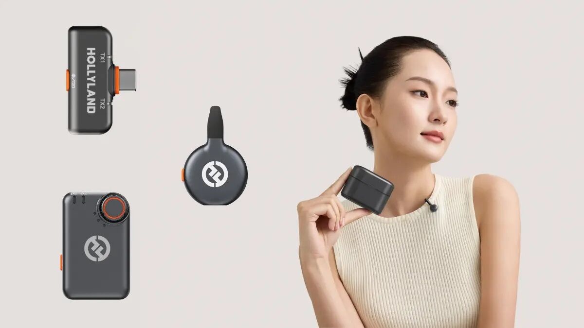 Microphone Lavalier Sans Fil 300 m ENC – Kit 2TX + 3RX Pour iPhone, Android Et Caméra thumbnail 4