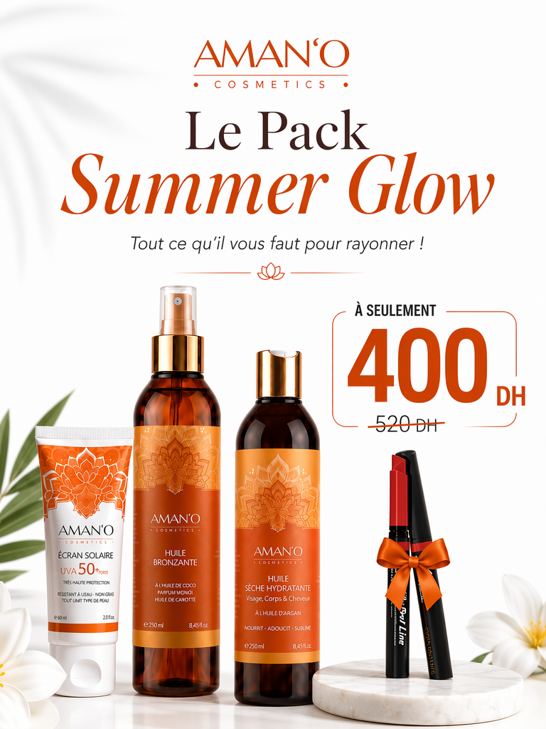 Le Pack Summer Glow + Un Cadeau Le Lipliner Crayon Waterproof Glam's