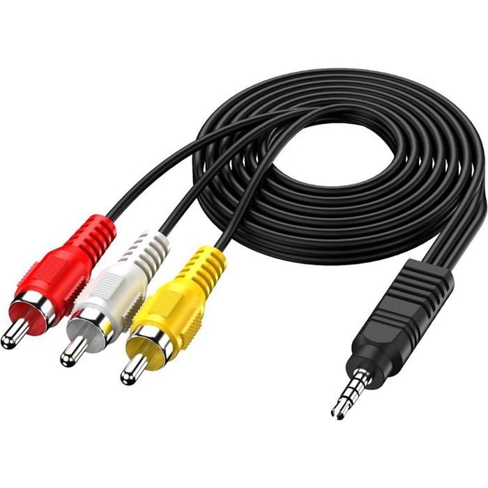 Câble Av Vers Rca Pour Transmission Audio Et Vidéo thumbnail 1