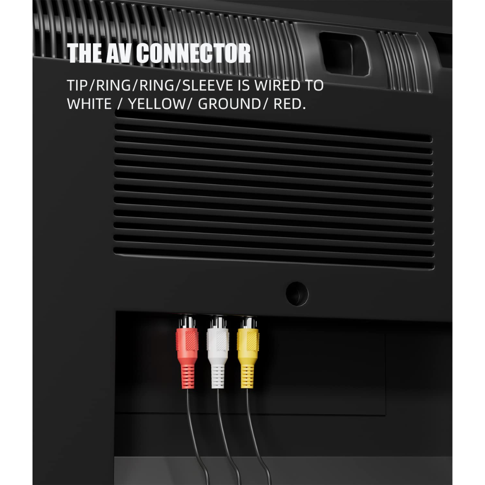 Câble Av Vers Rca Pour Transmission Audio Et Vidéo thumbnail 4