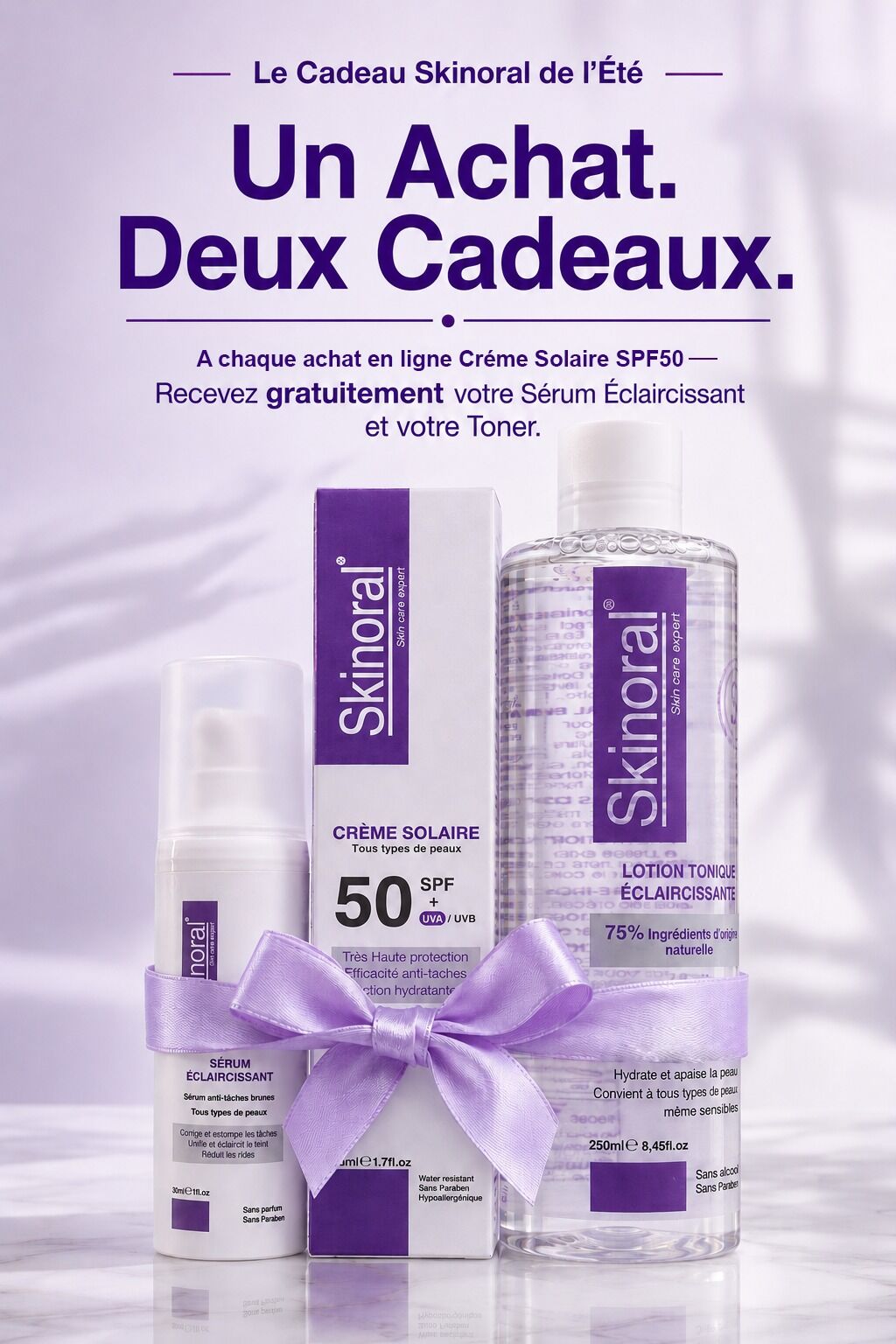 Pack 3 Pièces – Soin Complet De La Peau