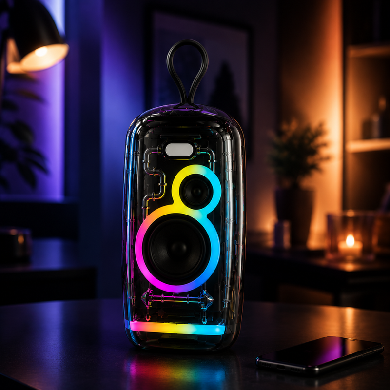 Enceinte Bluetooth Portable Rgb – Box-10 Couleur Aléatoire thumbnail 1