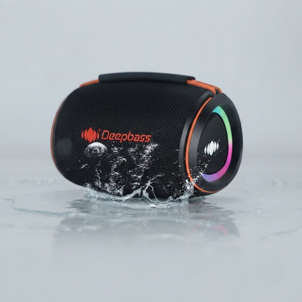 Enceinte Deepbass Bluetooth Portable 20w Hi-res Audio – Box-30 Couleur Aléatoire thumbnail 1