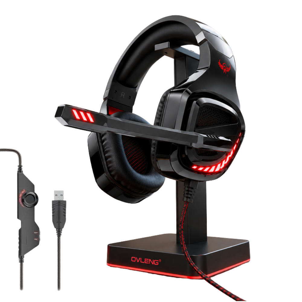 Casque Gaming Ovleng Q11 - Couleur Aléatoire thumbnail 1