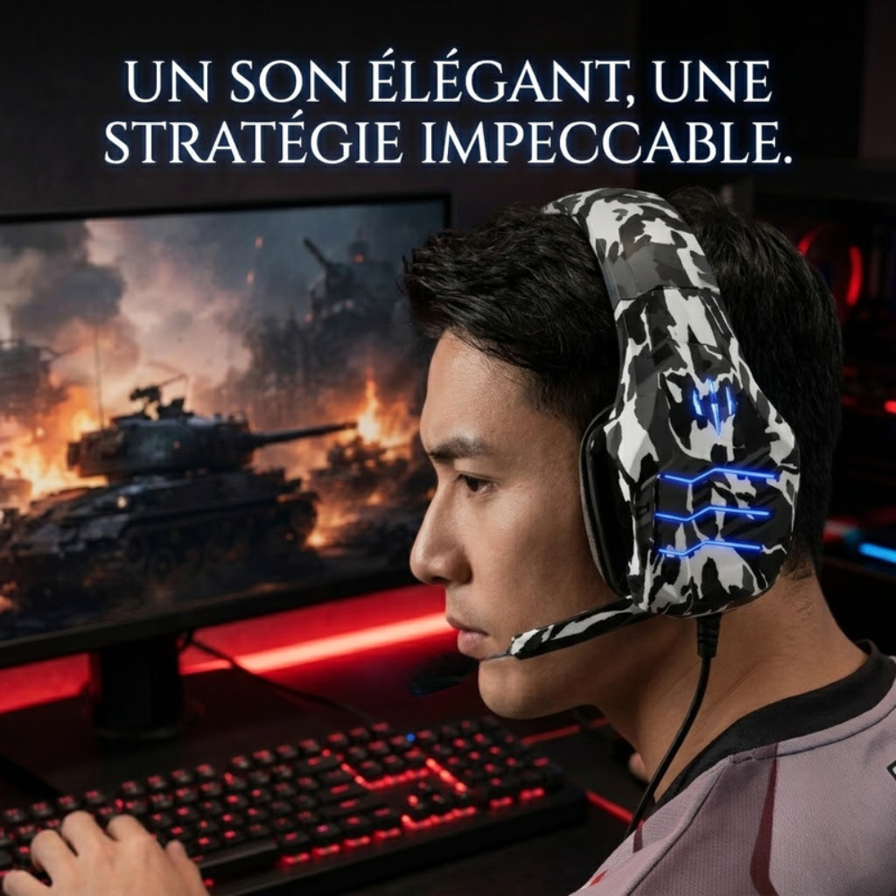 Casque Gaming Q9 - Couleur Aléatoire