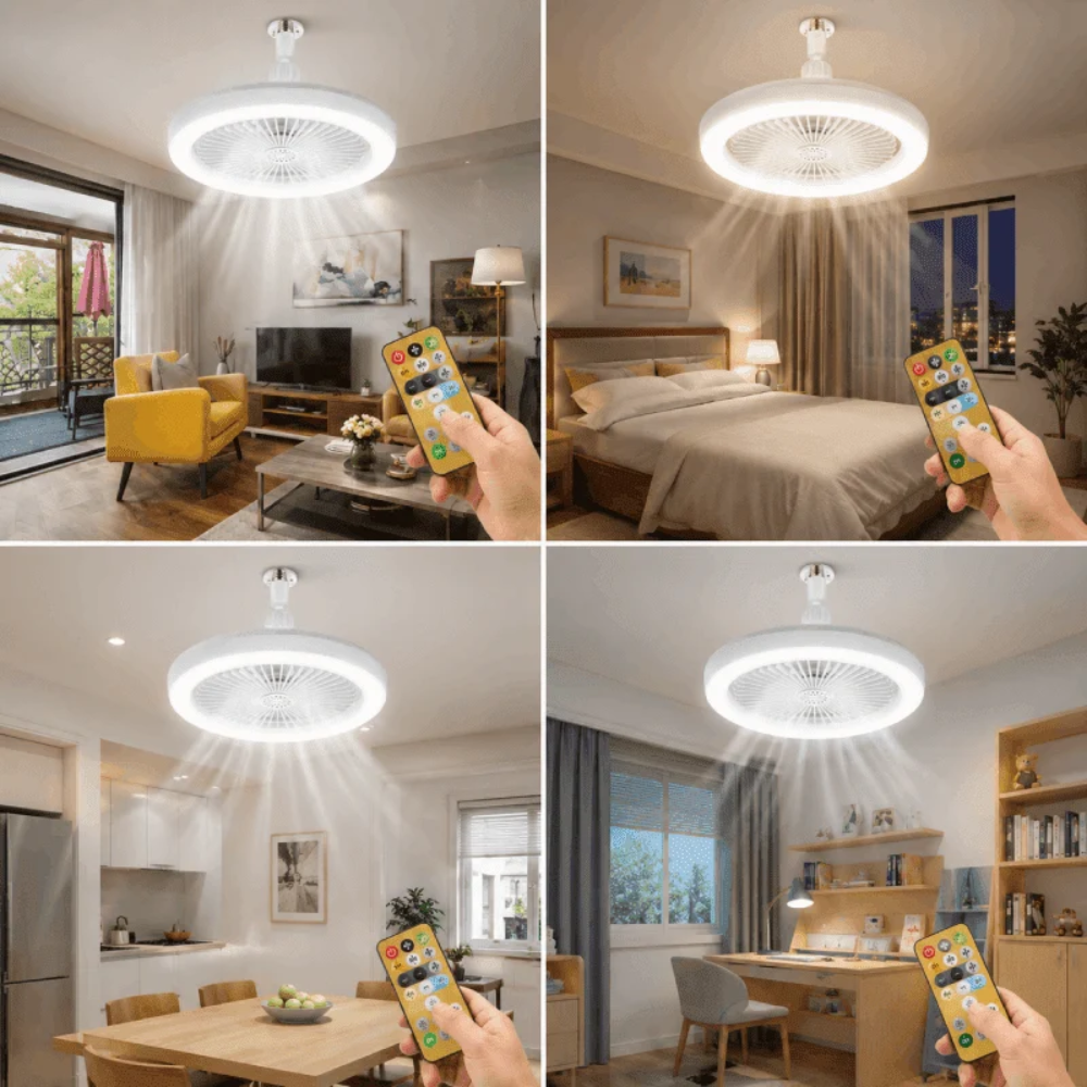 Ventilateur Led Multifonction 30w Avec Télécommande thumbnail 3