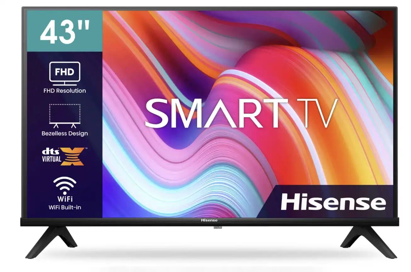 Smart TV 43" - 43A4K - Full HD - Wi-Fi intégré