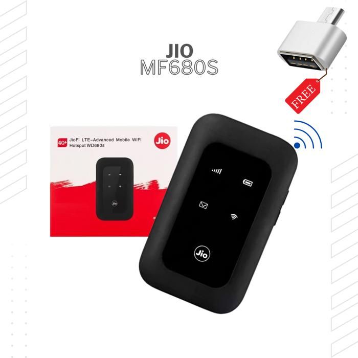 Lte-advanced Mobile Hotspot Mf680s Avec Adaptateur Usb To Usb-c Gratuit