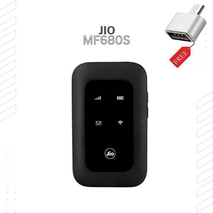 Lte-advanced Mobile Hotspot Mf680s Avec Adaptateur Usb To Usb-c Gratuit