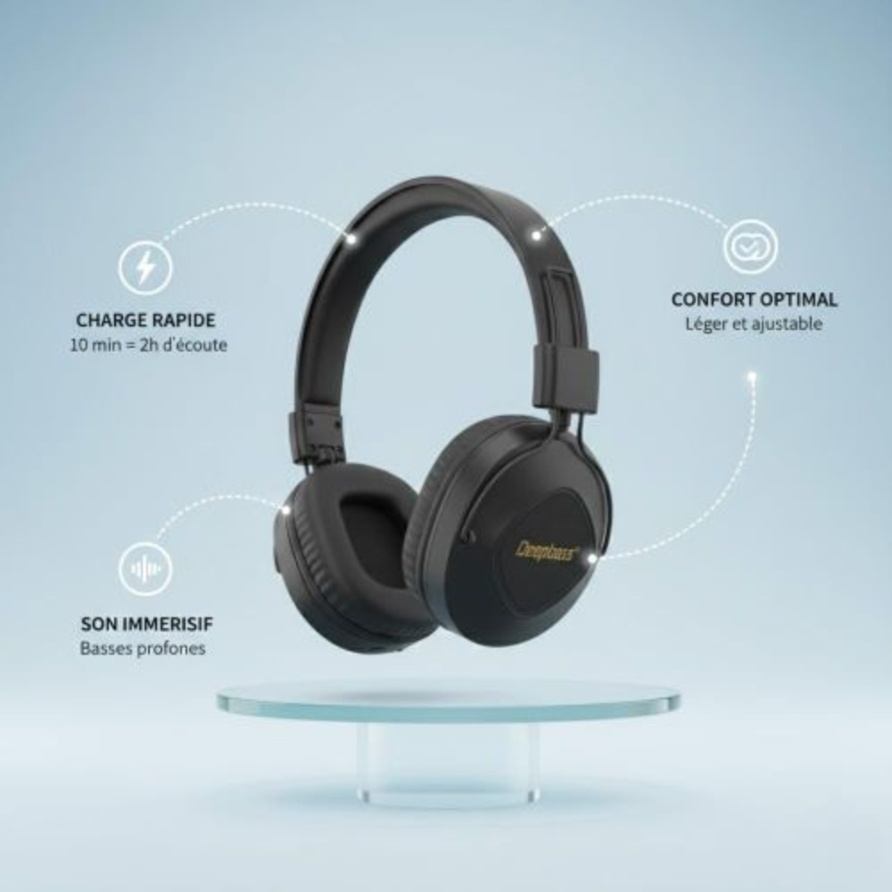 Casque Bluetooth R22 thumbnail 2
