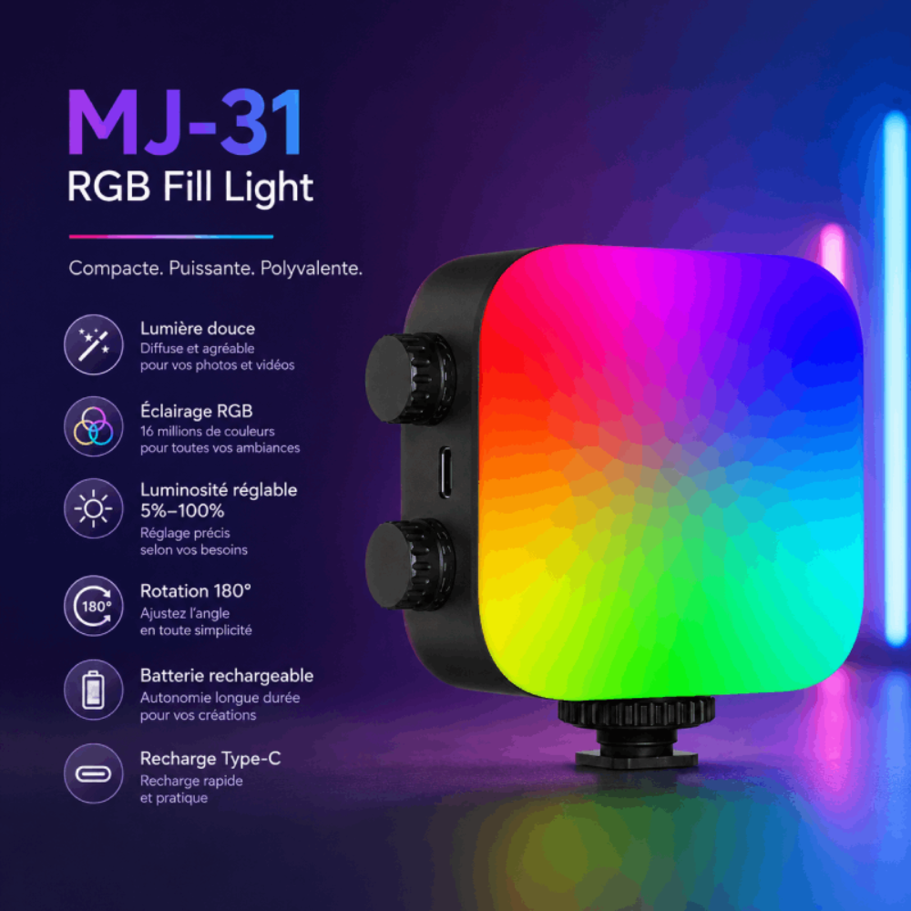 Mj-31 Rgb Fill Light thumbnail 3