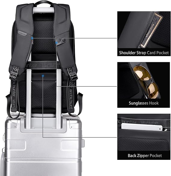 Sac À Dos Rigide Minimaliste Pour Affaires