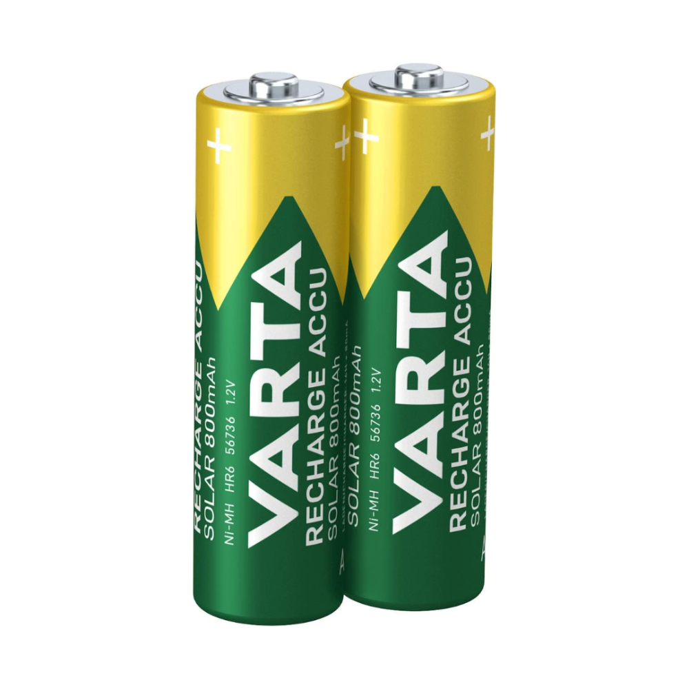 Blister De 2 Batteries Rechargeables Aa 800mah