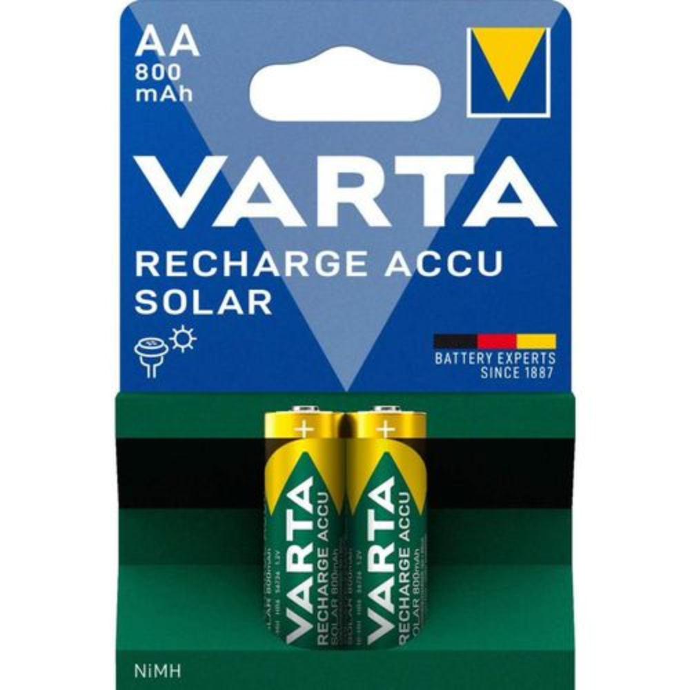 Blister De 2 Batteries Rechargeables Aa 800mah