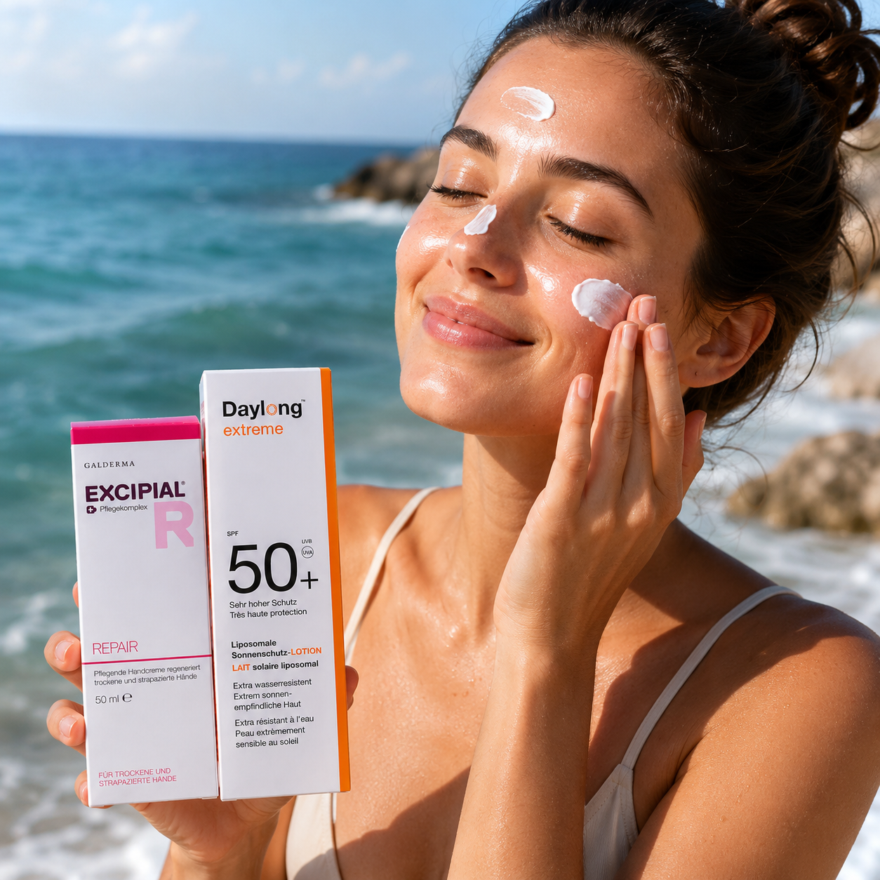 Pack Protection Solaire & Réparation Excipial Repair 50 Ml +soin Complet De La Peau thumbnail 2
