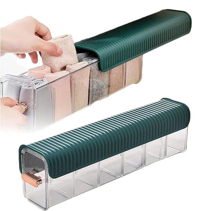 Boîte De Rangement Transparente - Couleur Et Désigne Aléatoire