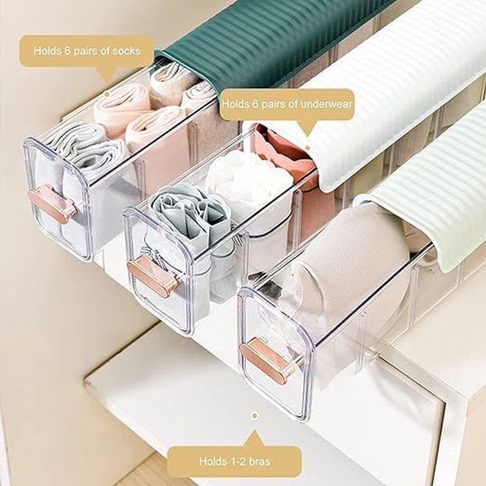 Boîte De Rangement Transparente - Couleur Et Désigne Aléatoire thumbnail 4