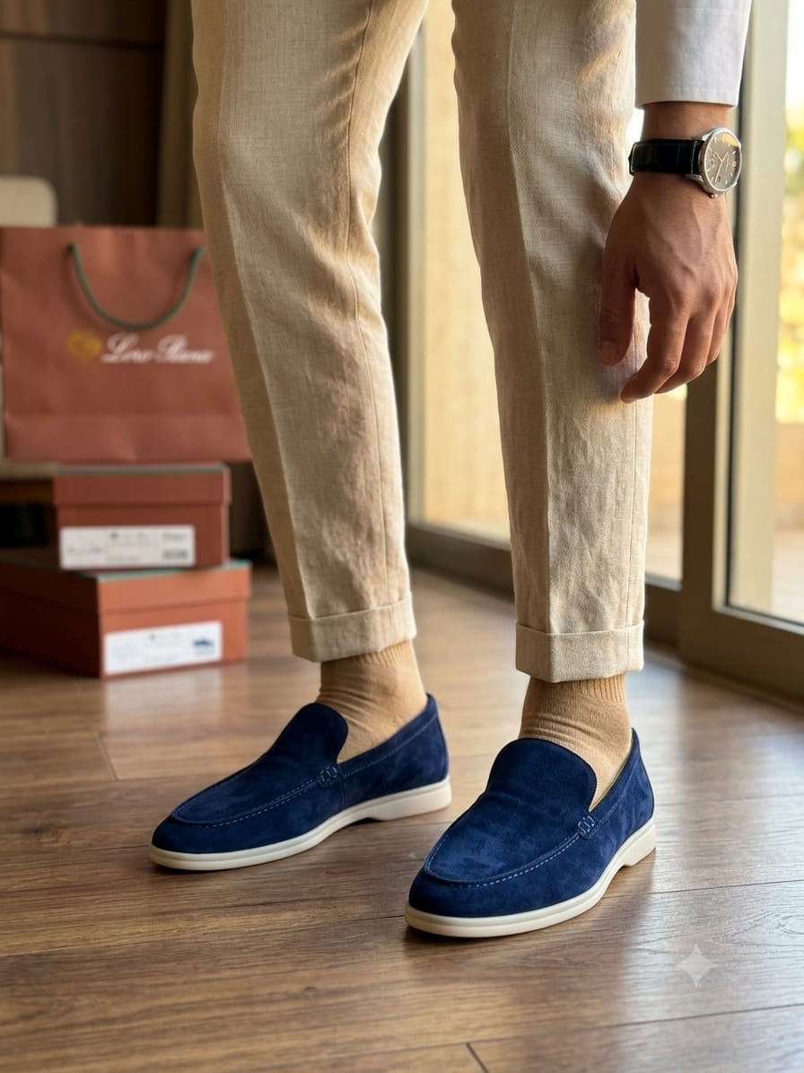 Mocassins En Daim