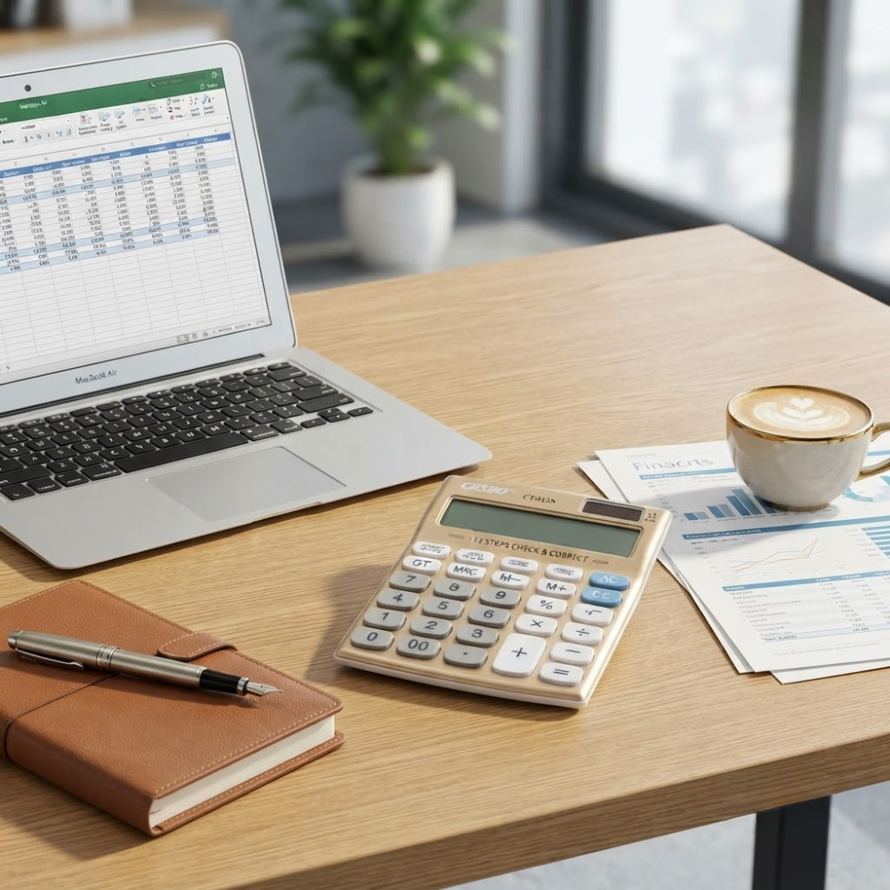 Calculatrice De Bureau Professionnelle – Grand Écran Lcd thumbnail 3
