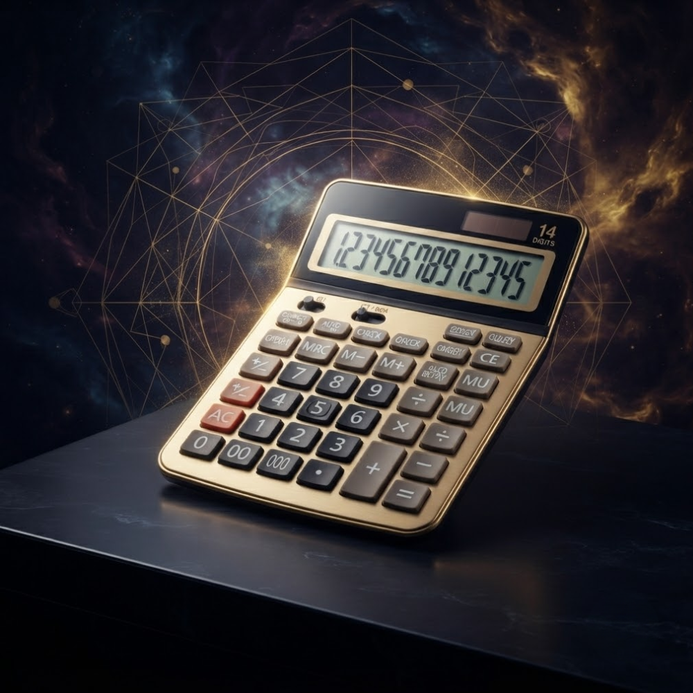 Calculatrice De Bureau Professionnelle – Grand Écran Lcd 