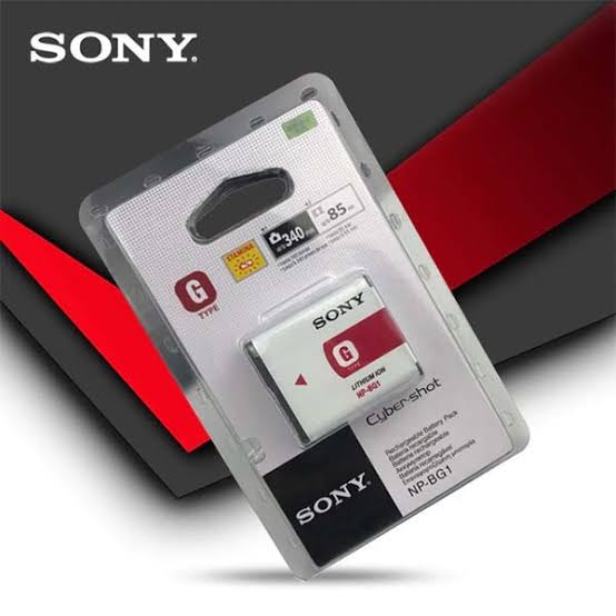 Batterie Rechargeable Li-ion Np-bg1 Type G Pour Appareils Photo Série W