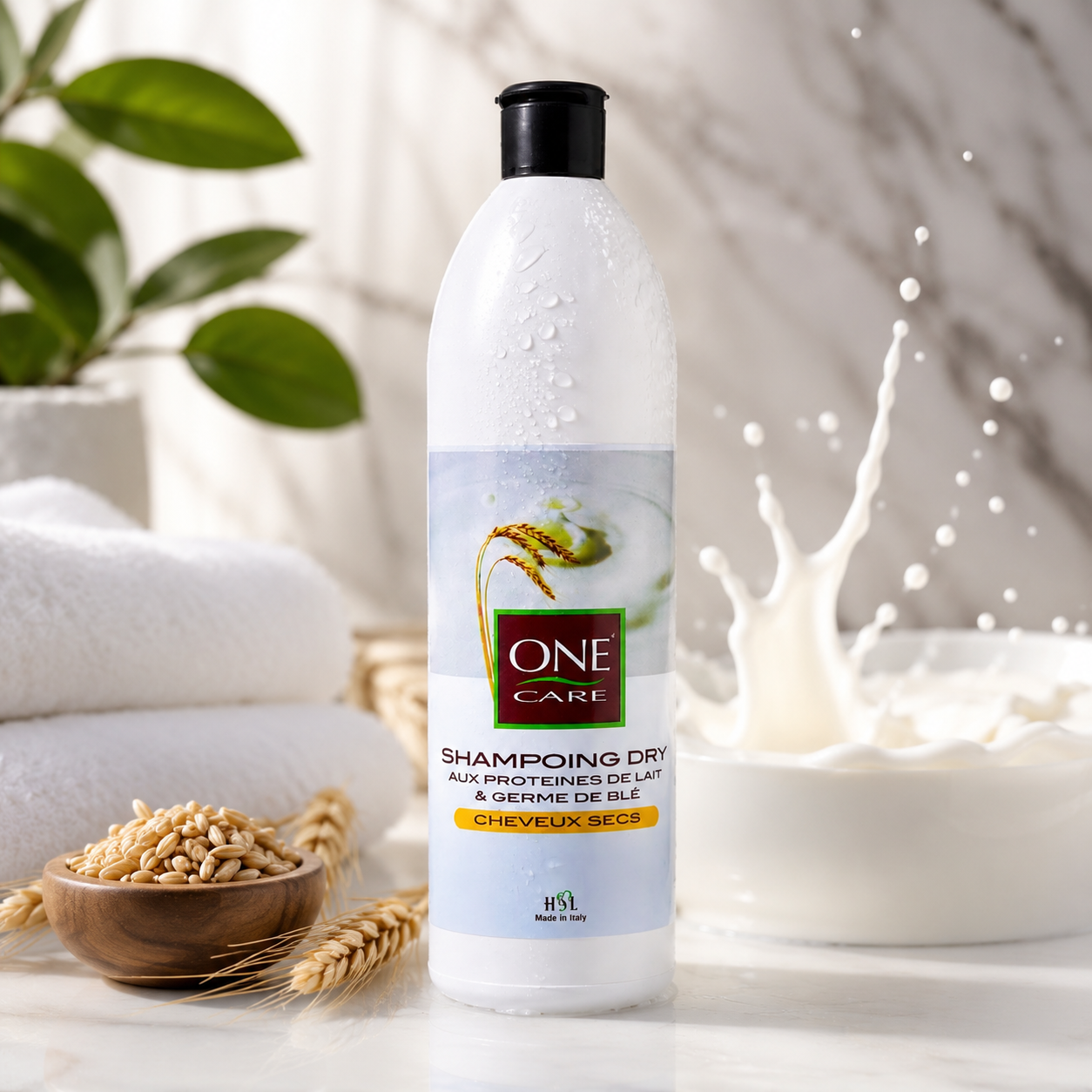 Shampoing Enrichi Aux Protéines De Lait Et Germe De Blé