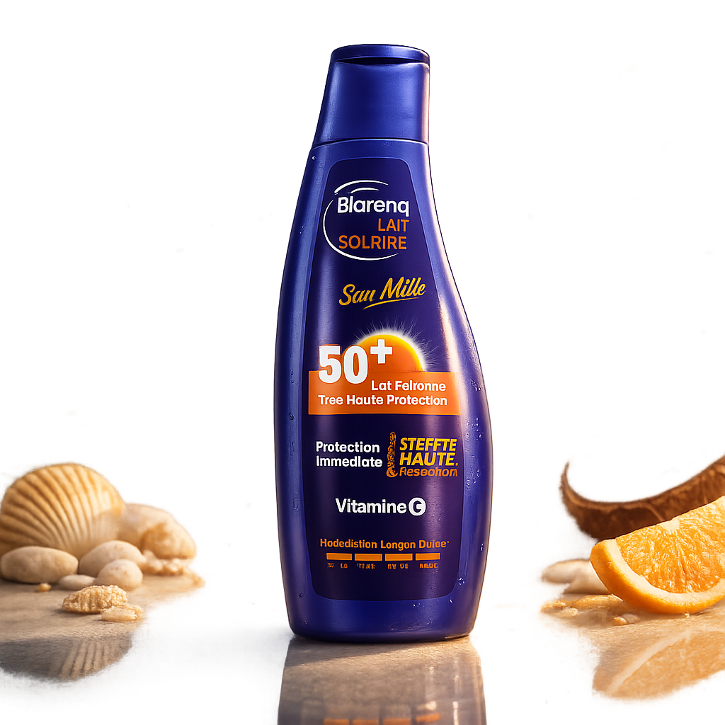 Écran Solaire Corps Spf 50+ À La Vitamine E – Protection Quotidienne