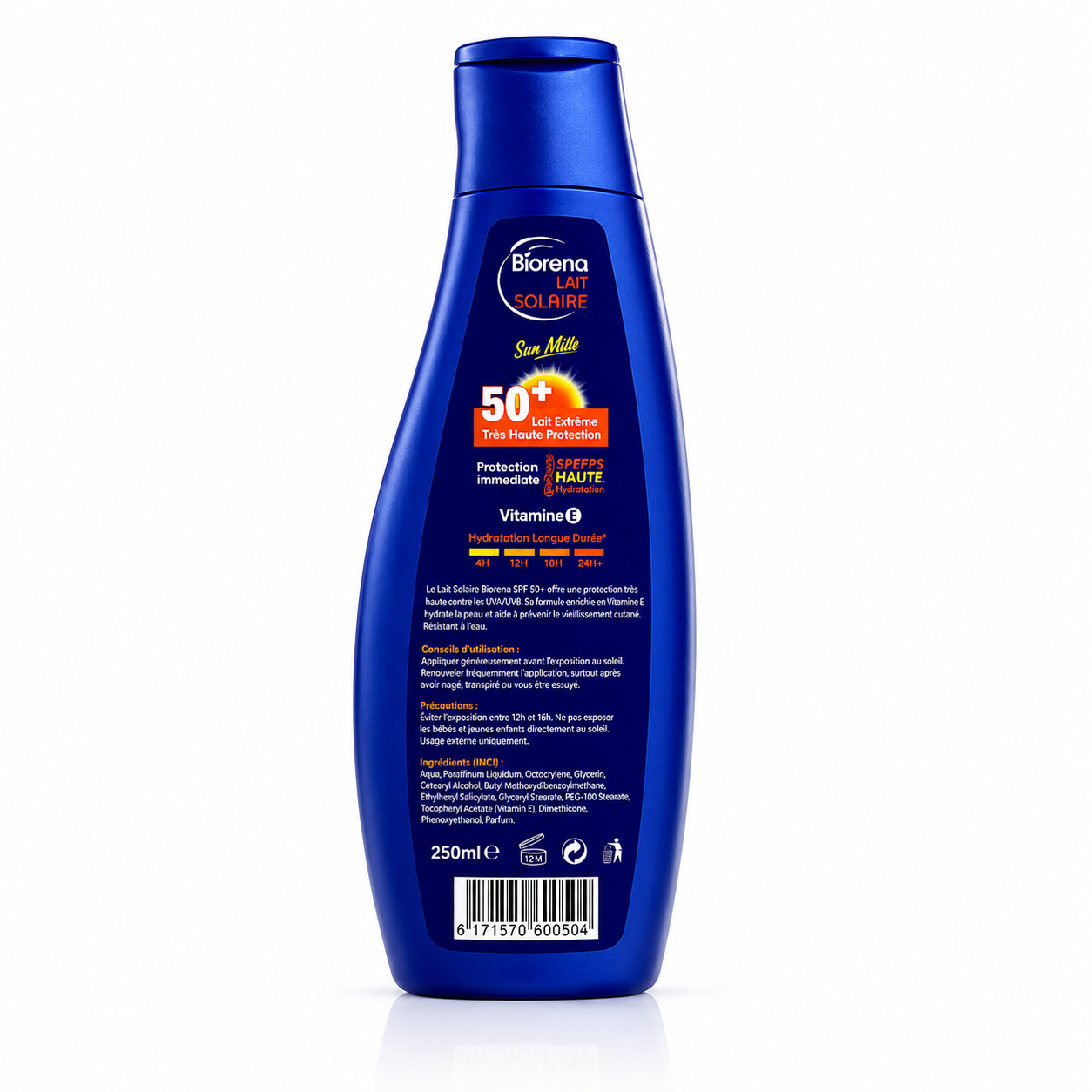 Écran Solaire Corps Spf 50 À La Vitamine E Protection Quotidienne thumbnail 3
