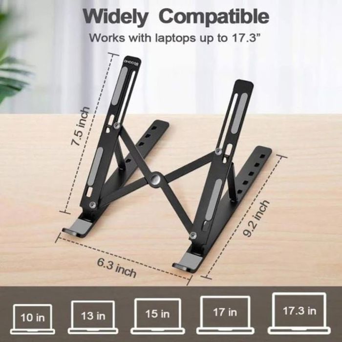 Support PC Portable Pliable Réglable thumbnail 4