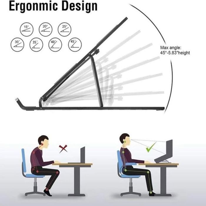 Support PC Portable Pliable Réglable thumbnail 5