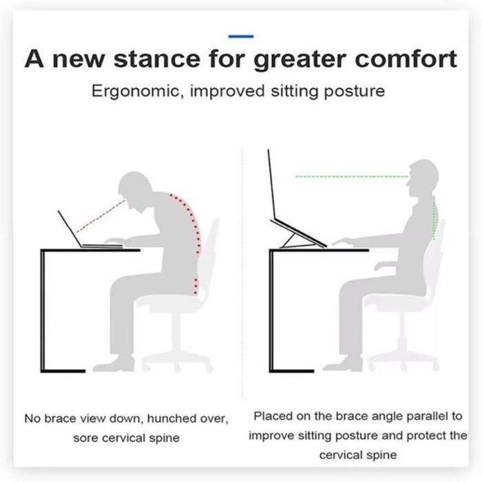 Support PC Portable Pliable Réglable thumbnail 6
