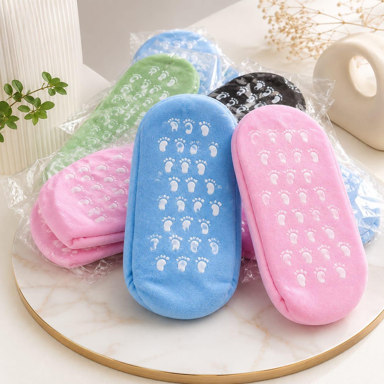 Chaussons Chaussettes Antidérapants Respirants Et Moelleux _ couleur aléatoire thumbnail 1