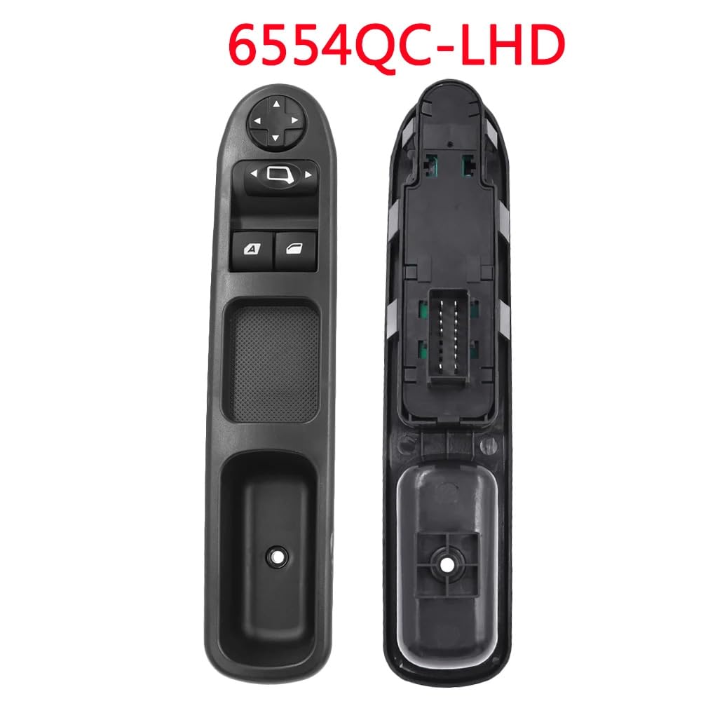 Commande Lève-vitre Électrique Avant Gauche 6554qc Pour Citroën C3 Et Peugeot 207 Cc thumbnail 4