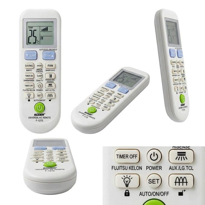 Télécommande Suder Universelle Pour Climatiseur Split & Ac Avec Écran Lcd