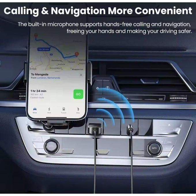 Adaptateur Usb, Câble D'ongle Pour Voiture, Jack 3.5mm, Récepteur De Musique 