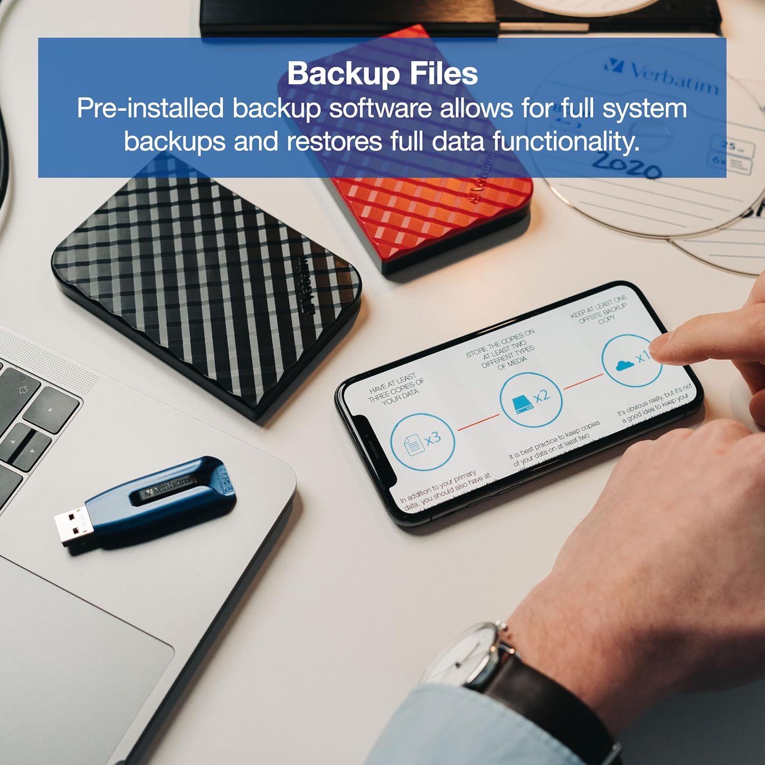 Disque Dur Externe Portable 2to/tb Hdd Usb 3.0 Téléchargement Rapide thumbnail 6