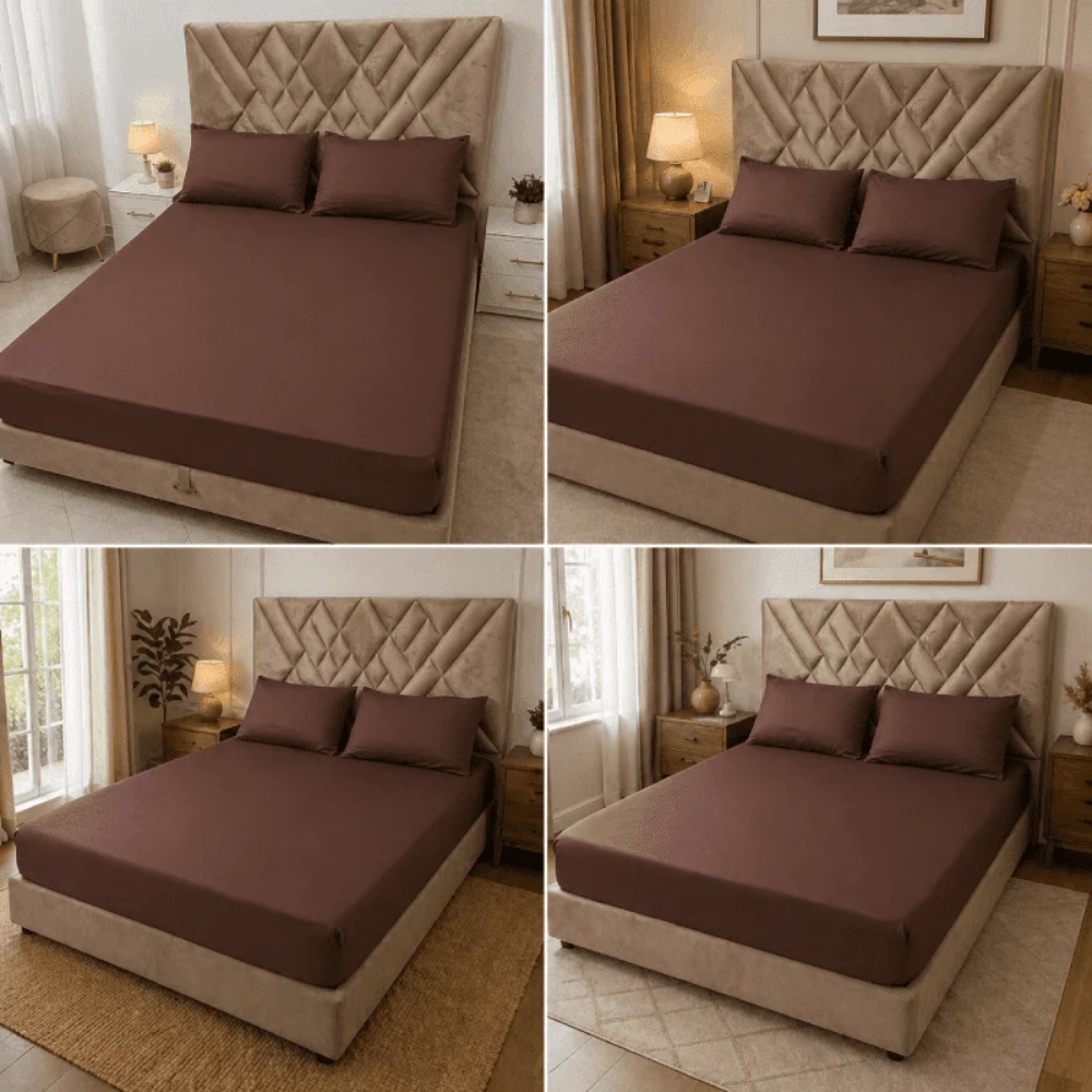 Drap Avec 2 Taies D’oreiller Assorties thumbnail 3