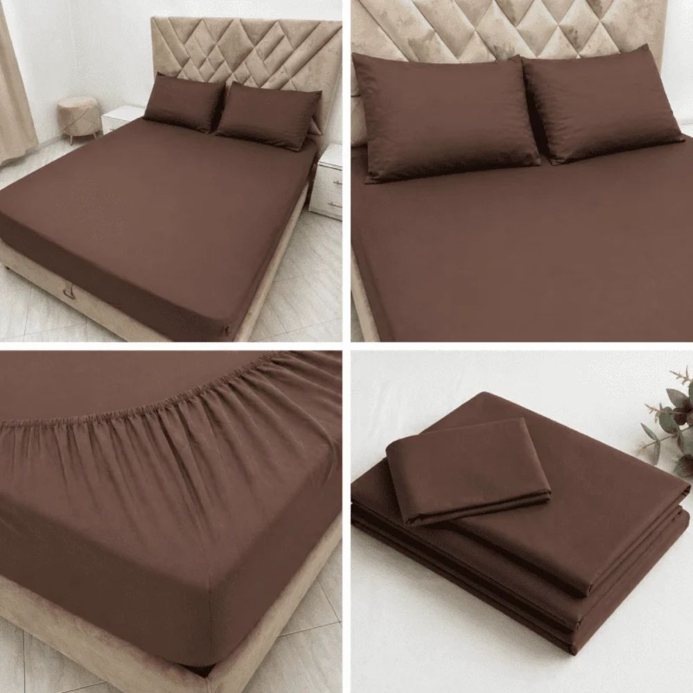 Drap Avec 2 Taies D’oreiller Assorties thumbnail 4