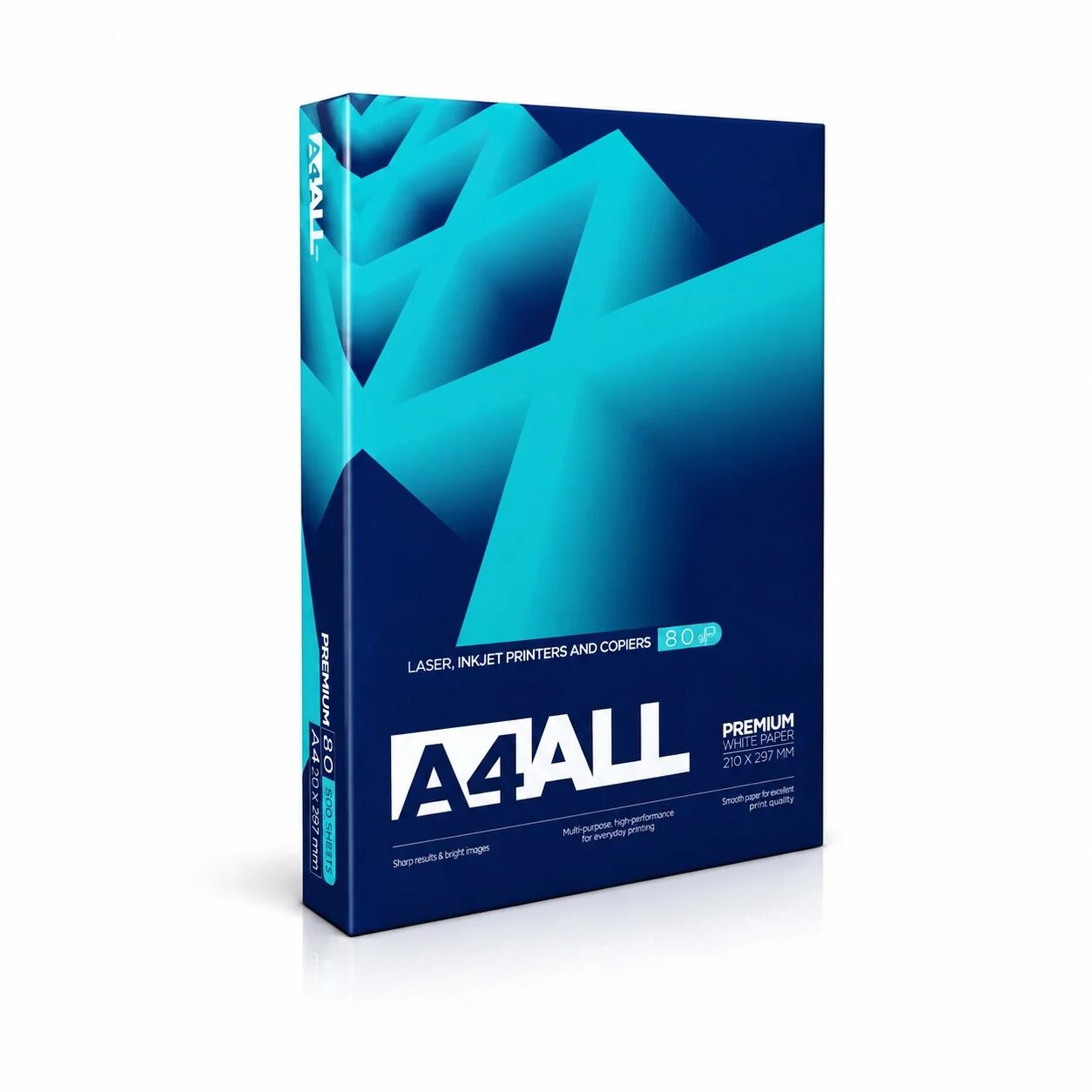 Ramette De Papier A4all A4 80g – 500 Feuilles