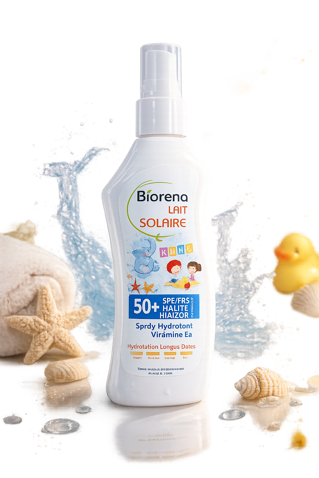 Lait Solaire Enfants Spf 50+ – Très Haute Protection