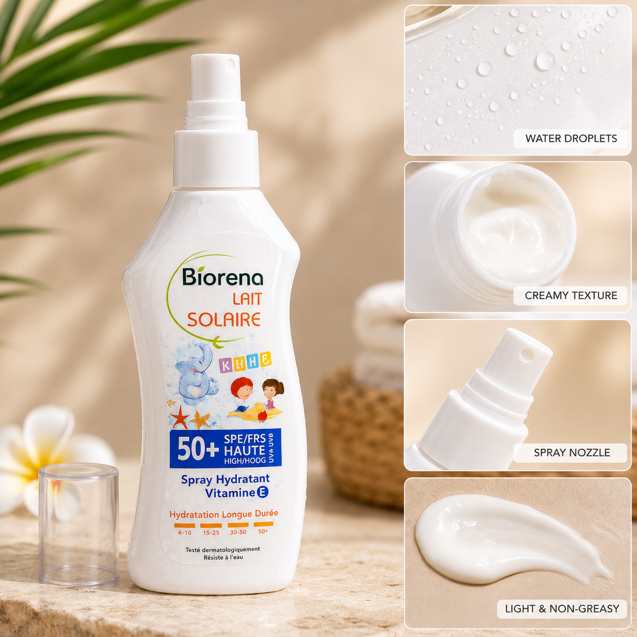 Lait Solaire Enfants Spf 50+ – Très Haute Protection thumbnail 5