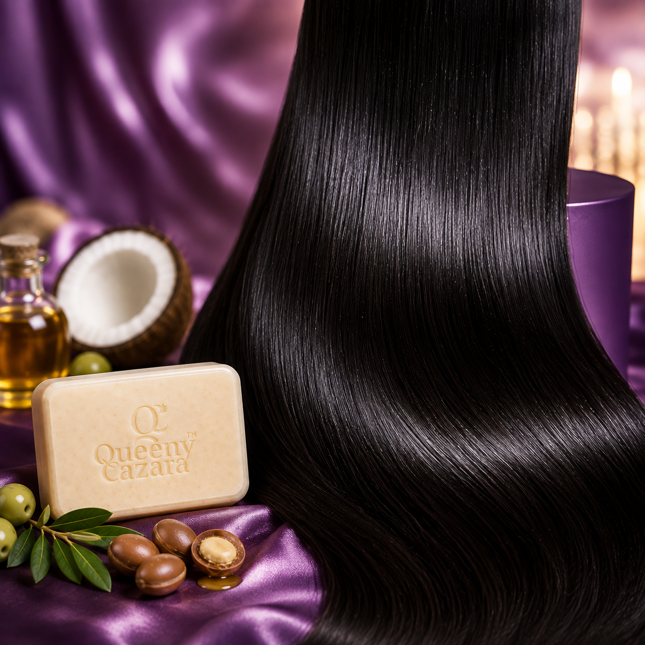 Kit Défrisant Nourrissant Pour Cheveux Lisses Et Brillants thumbnail 3