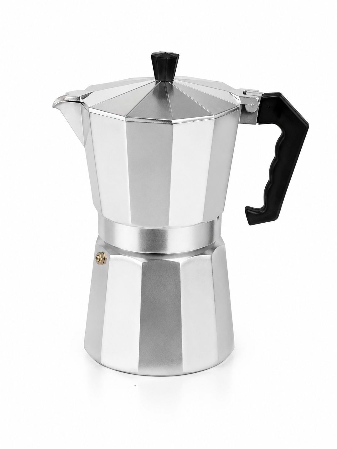 Cafetière Italienne – Aluminium Argenté