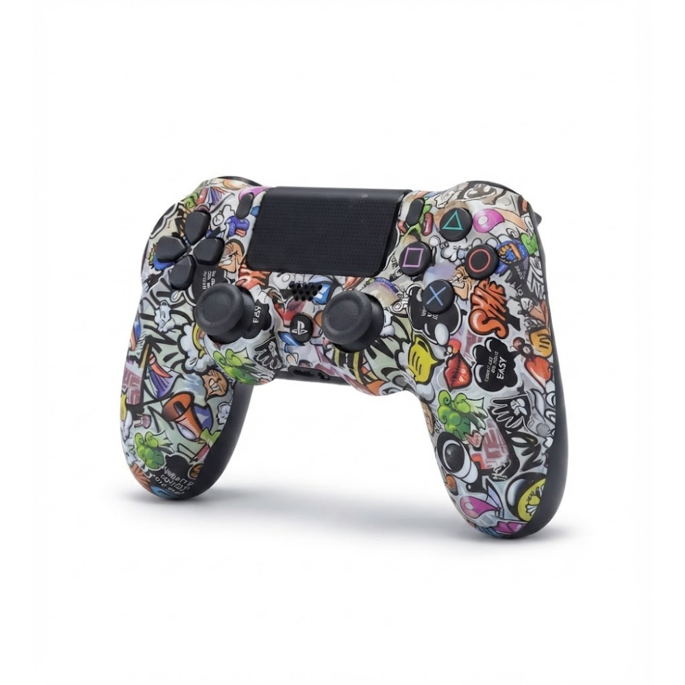 Coque De Protection Silicone Pour Manette Ps4 – Design Aléatoire thumbnail 1