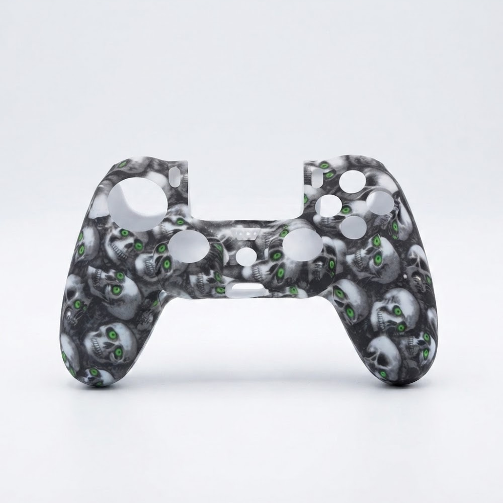 Coque De Protection Silicone Pour Manette Ps4 – Design Aléatoire thumbnail 5