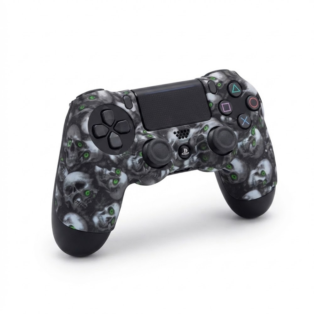 Coque De Protection Silicone Pour Manette Ps4 – Design Aléatoire thumbnail 6