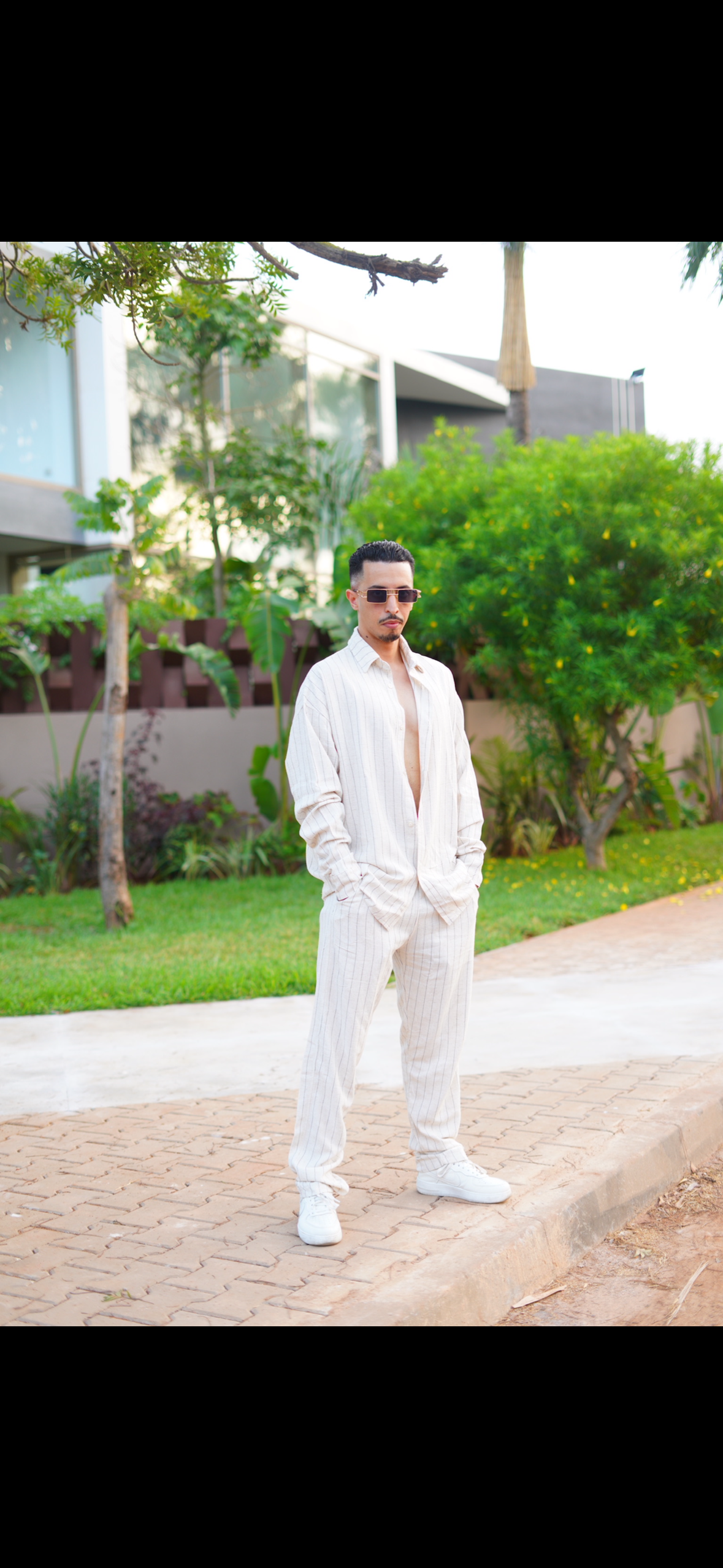 Ensemble Le Lin : Chemise Avec Manches Longues + Pantalon