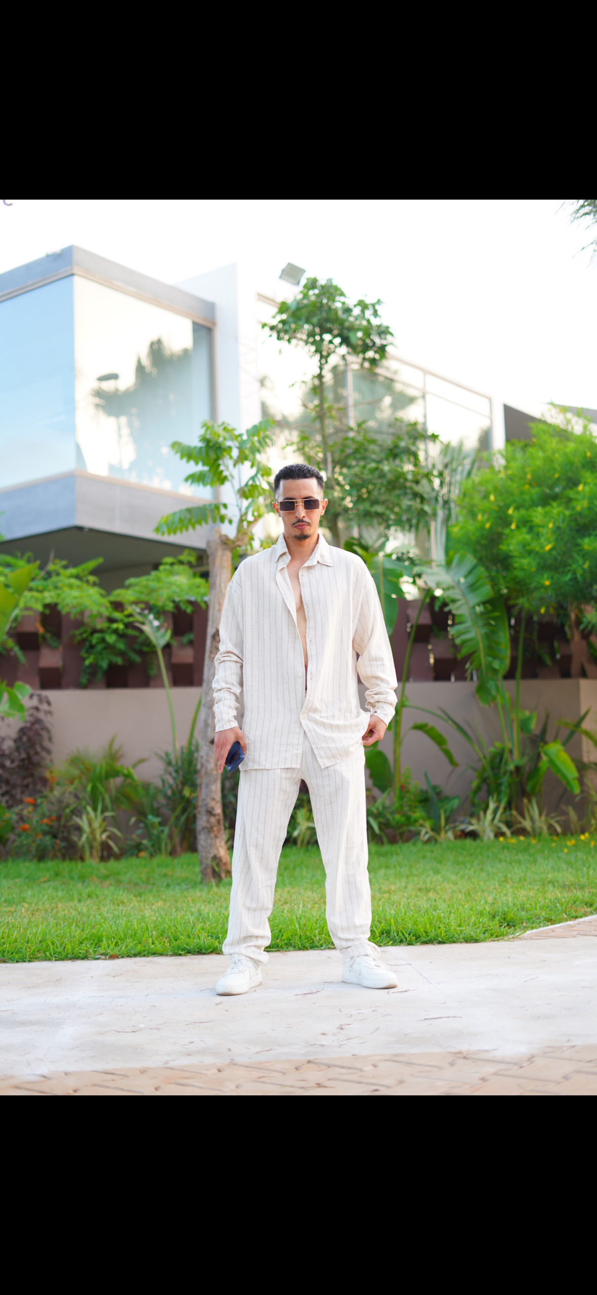 Ensemble Le Lin : Chemise Avec Manches Longues + Pantalon thumbnail 3