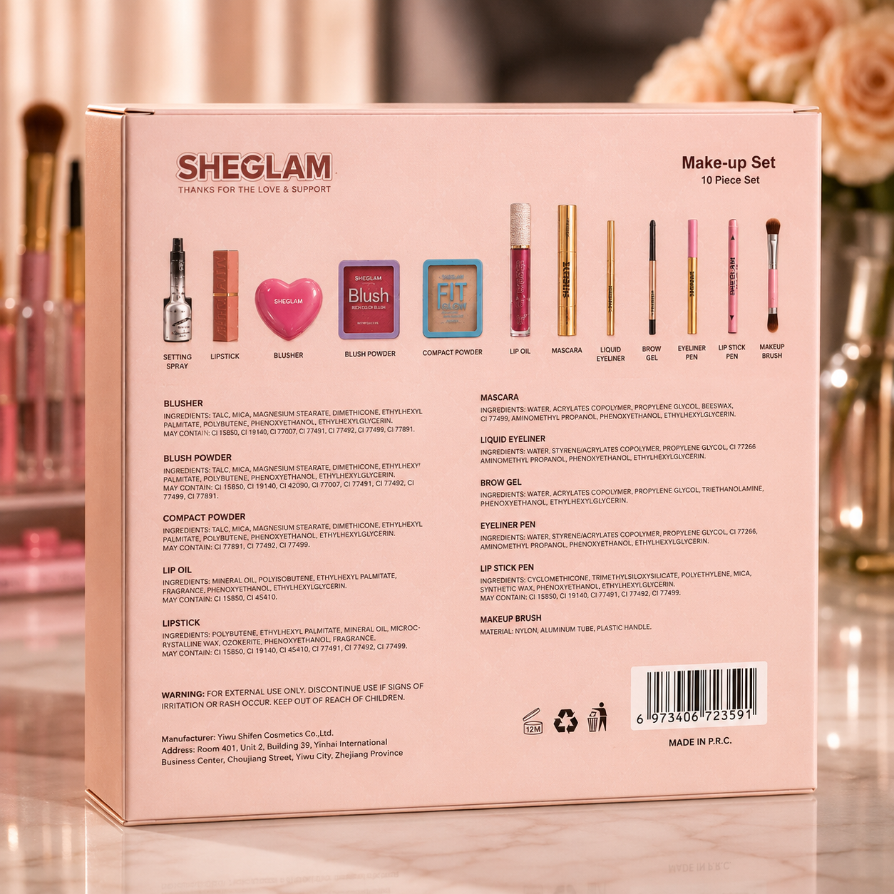 Coffret Maquillage Complet – 10 Essentiels Beauté thumbnail 3