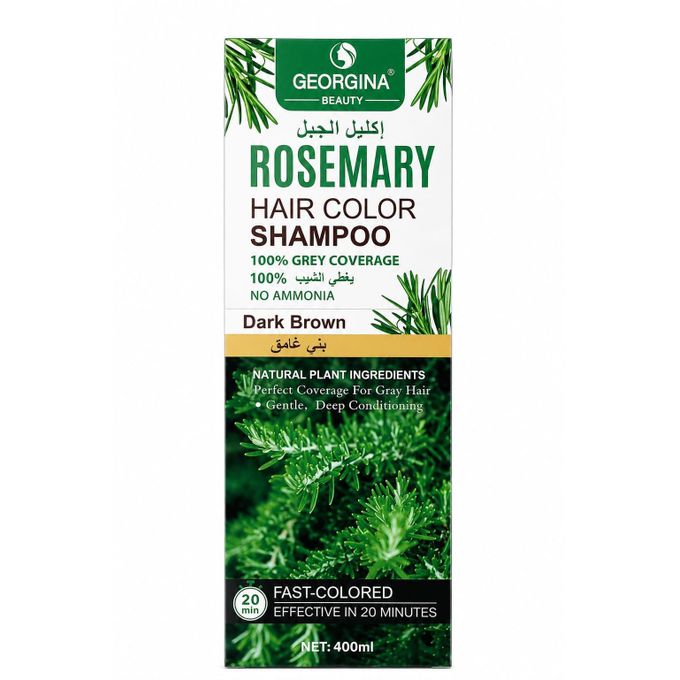 Shampoing Colorant Marron – Couverture Cheveux Blancs
